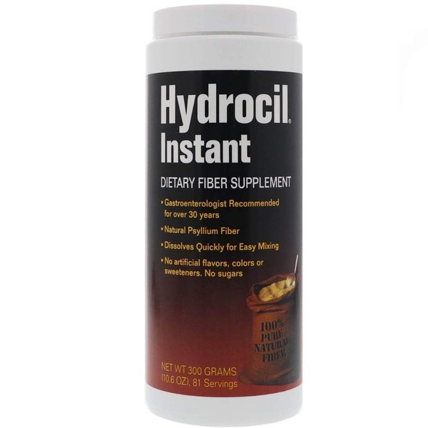 Hydrocil Instant Dietary Fiber Supplement 10.6 oz (Pack of 3)