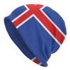 Iceland Flag Beanie Hats Skull Cap Sleep Hat Slouchy Scarf