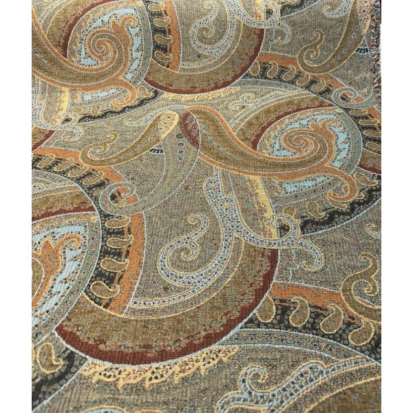 Sunbrella Coachella Rustic Paisley Upholstery Drapery Outdoor Fabric By the