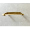 Solid Toilet Paper Holder Handmade Brass Wall Mount Paper Roll