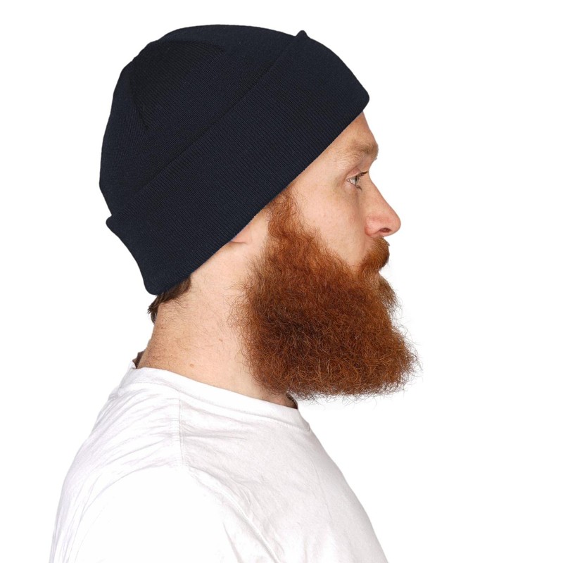 HANSEHELD Knitted Hat 100% Cotton, blue