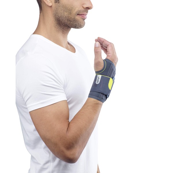 Push Sports Wrist Brace for Athletic Wrist Support. Comfortable, Easy-to-Wear Brace for Tendinitis, Fractures, Injuries, and Arthritis. (Right Medium)