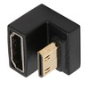 Bewinner Adaptador Mini HDMI a HDMI en Forma de U