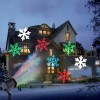 LaserXplore Christmas Projector Laser Lights, 12 Slides Dynamic Lighting Landscape