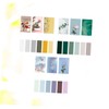 Operitacx 3 Sets Scrapbooking Supplies Scrapbook Supplies Retro Floral Memo