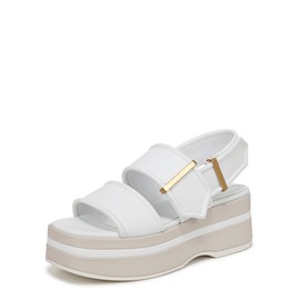 Franco Sarto Womens Piper Sandal Bright White 7.5 M