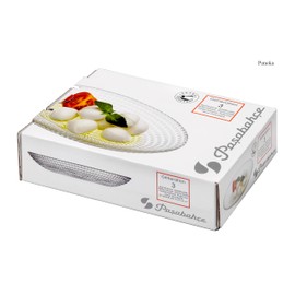 Miyazaki Tableware Plate Oval Plate Pashabache Generation S Clear PS10487