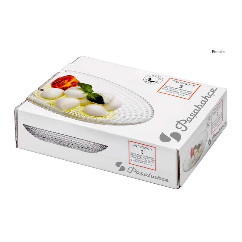 Miyazaki Tableware Plate Oval Plate Pashabache Generation S Clear PS10487