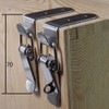 Oewnvmd 90 Degrees Duck-Mouth Buckle Hook Lock Stainless Steel Spring