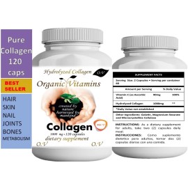 Super Colágeno Soporte Hueso Hidrolizado Piel Cabello Uñas Soporte Articular