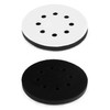 QWORK® 2PCS Soft Sponge Interface Pad for Eccentric Sanders, 125mm