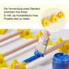 Pyramid Stand, 30 Pieces Yellow Cone Stand Paint Stand, Painter's