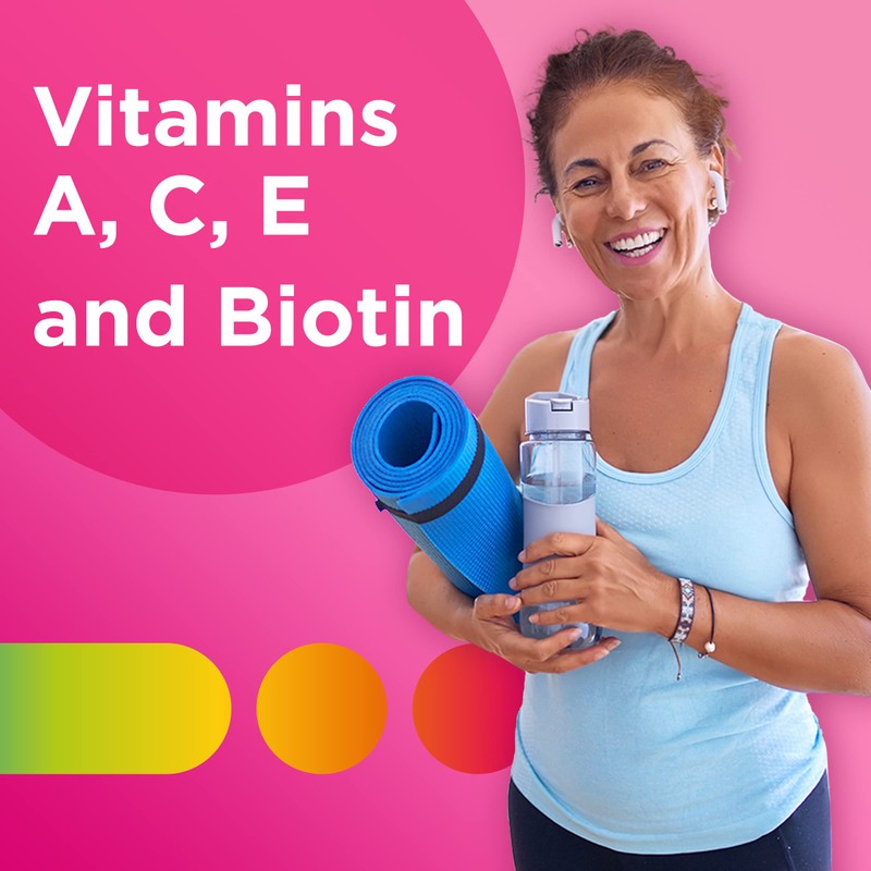 Centrum MultiGummies, Multi+Beauty Multivitamin Gummies, Hair, Skin & Nails Vitamins