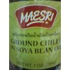 Ground Chilli in Soya Bean Oil by MaeSri Brand ,