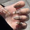 Where do acorns come from~ Handmade nail tips - Stiletto