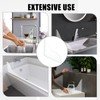 Dongnesi 2Pcs Shower Splash Guard For Bath,Bath Splash Guard, Shower