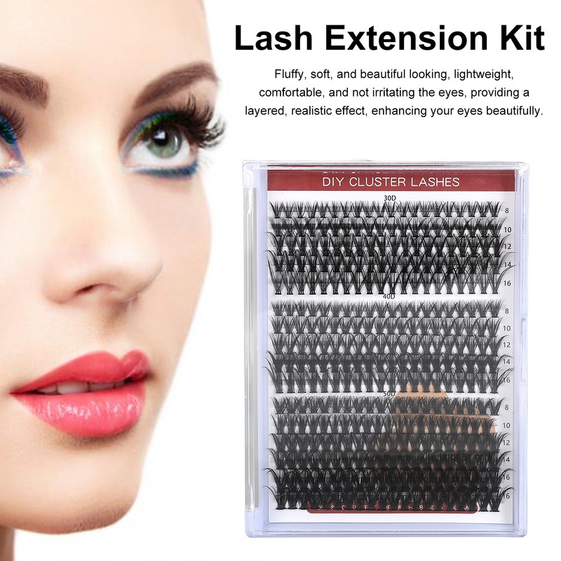 Eyelash Extension Kit Individual Curl False Lash DIY Extension Kit
