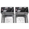 ZOKOP EH82 5000W MAX 110V 12.7QT/12L Stainless Steel Double Cylinder