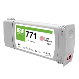 AOTMENDI 771 Ink Cartridge LMG Replacement for 771XL Ink Cartridge Set of DesignJet Z6200/Z6600/Z6800 Format Printer（Light Magenta）