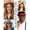 Liitrsh 15 Pcs Hat Band Stretchable Hat Band Ribbon Panama