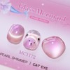 Double Rhythm 0.5 Oz Cat Eye Gel Polish with Magnet