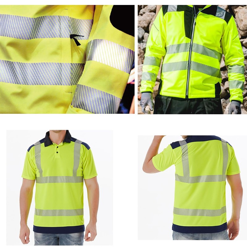 NOZUONO High Visibility Iron On Silver Reflective Heat Transfer Vinyl