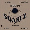 Savarez 520P3 Standard Tension Nylon Classical Guitar Strings Set