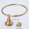 Leyden Towel Ring Antique Brass Hand Towel Holder Bathroom Accessories