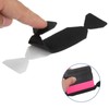 HARFINGTON 30pcs Vinyl Squeegee Fabric 5 Inch Pre-Cut Self-Adhesive Microfiber