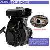 CILOYU Central Long Mini Bike Exhaust Header Pipe with Muffler