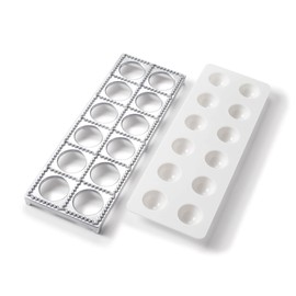 Starfrit 093663-006-0000 Mold, 12 stuffed pasta, Clear