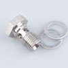 AC PERFORMANCE M14x1.5 Metric Stainless Steel 4 Holes Banjo Bolt