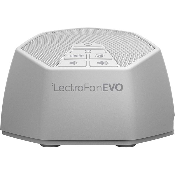 LectroFan EVO Guaranteed Non-Looping Sleep Sound Machine with 22 Unique Fan Sounds, White Noise Variations, and Synthesized Ocean Sounds, with Sleep Timer