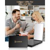 JUSRON 360 Viewing Angle Self Hair Cutting Mirror, Clear Anti-Fog