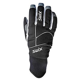 Swix Women Star Xc 2.0 Insulated Ski Snowboard Lycra Gloves, Black, XL