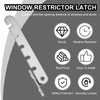 MECCANIXITY Window Restrictor Latch Window Safety Lock Stopper, Limit Stay