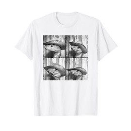 Snake In Cowboy Hat Funny Animal Photobooth Snake Face T-Shirt