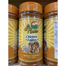 La Finca chicken Fajitas Seasoning 12 Oz ( Sasonador Para Fajitas De Pollo