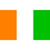 Ivory Coast Flag with Grommets 3ft x 5ft