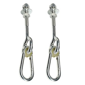 Ndier Swing Thread Hook Playground Yoga Seat Safety Lock Ceiling Mount - 150mm