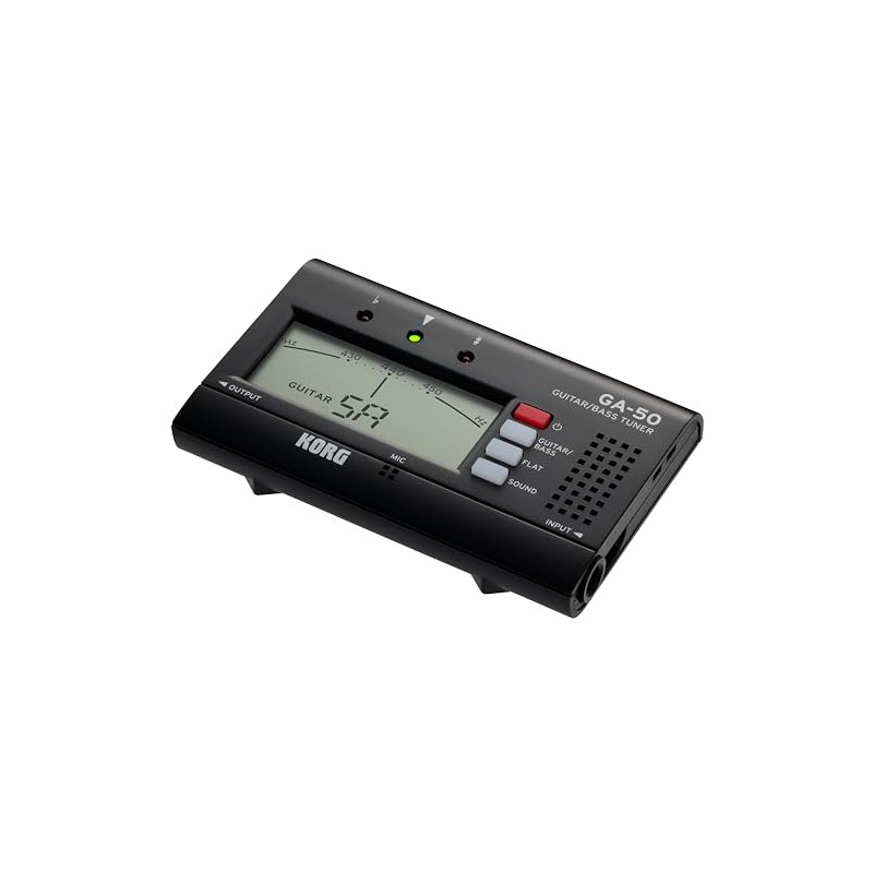 Korg GA-50 Guitar/Bass Tuner w/ Memory Backup and Auto Power-Off
