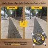 OCPTY 13.7" Pressure Washer Surface Cleaner with 4 Wheels 1/4"