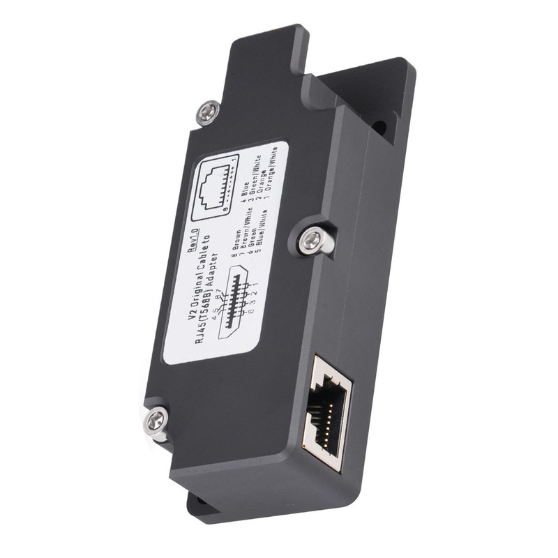 Ethernet Adapter with CAT 8 Cable T568B Pin Fast Connection
