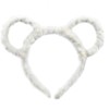 Thick Plush Headband Women Round Mouse Bear Ears Makeup Headband