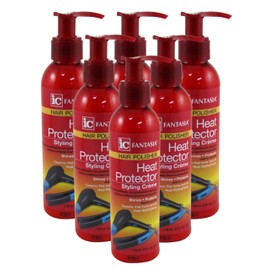 Fantasia Ic Heat Protector Styling Cream Polisher 6 Ounce (Pack of 6)
