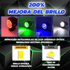 Genérico 2 Faros Led Ojos de Angel Demonio Lupa Exploradora