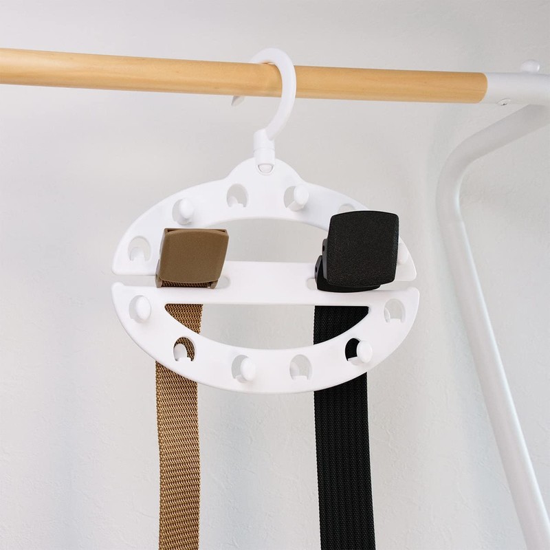 Shinkohanger Monoclosette Belt Holder Hanger White
