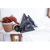 Windalf Viking Wall Hanging ~ Valknut ~ H: 24 cm/Black