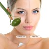 Kit Rodillo Y Gua Sha De Jade +cepillo Facial +antifaz
