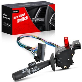 Nilight Turn Signal Switch Compatible with 1995 1996 1997 1998 1999 Chevy C1500 K1500 Pickup Tahoe GMC C1500 K1500 Pickup Yukon 1995-2000 Chevy C2500 K2500 K3500 Pickup GMC C2500 K2500 Pickup